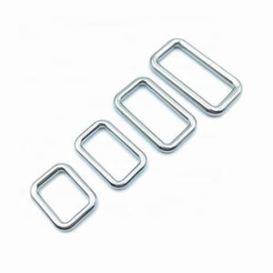 Stainless Steel <strong>Rectangle</strong> Ring <strong>Buckles</strong> <strong>Square</strong> Strap Webbing Belt Ring <strong>Loop</strong> for Bag Strap Accessories. - Product Image 2
