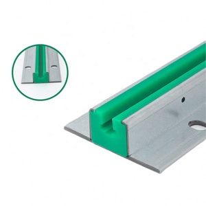 Custom Belt Chain Roller System Seitens chiene Für PTFE Upe Nylon Uhnwpe PE <span class=keywords><strong>PVC</strong></span> Kunststoff Förderer Führungs schienen