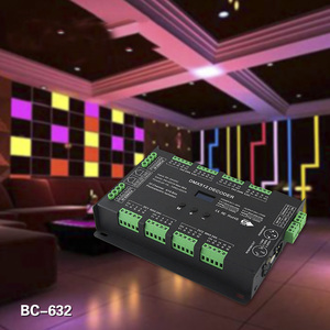 32CH DCD5-24V Konstant spannung PWM 8Bit 16Bit RJ45 Klemmen block Rgbw Dmx512 Rdm Rgb Decoder - Product Image 5