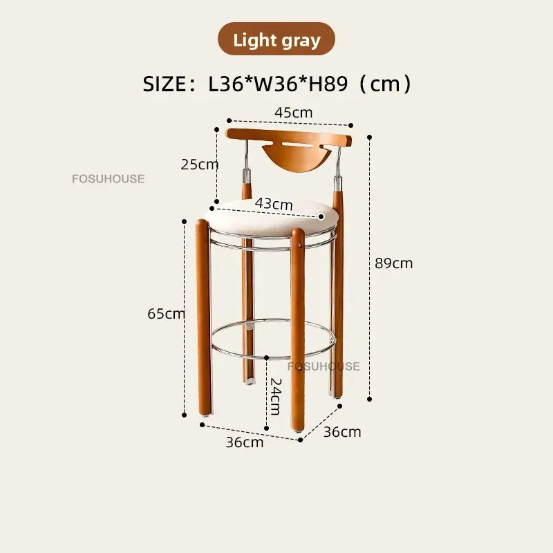 Flanelle grise 65 cm