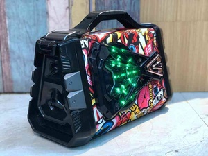 Portable Outdoor Subwoofer Bass Speaker 20W Music Sound <strong>System</strong> KBQ-2012 Stand <strong>Function</strong> Loudspeaker with Mic - Product Image 4