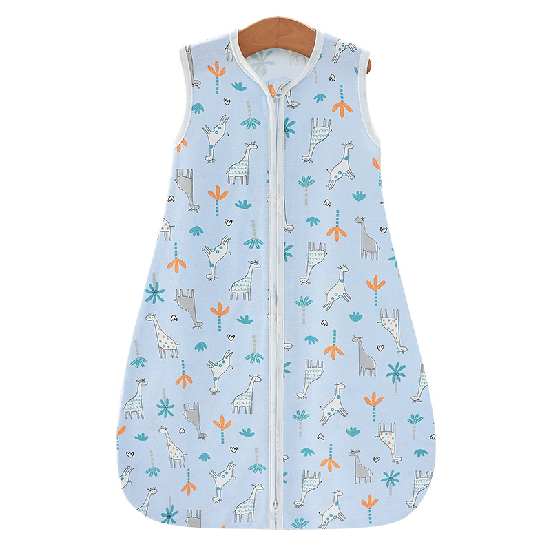 Blue background blue giraffe-wingless