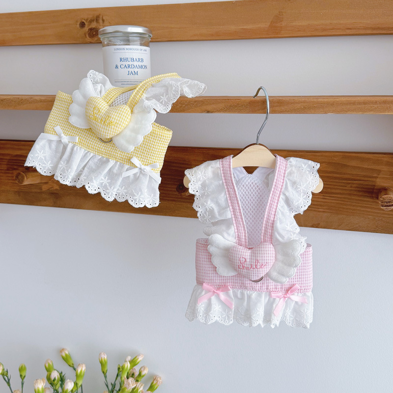 Ailes de coeur rose