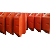 Gold <strong>Floats</strong> for HDPE <strong>UHMWPE</strong> STEEL Dredger Pump and Pipe Hose - Product Image 3