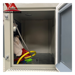 YA-9070 Manual Sand <strong>Blasting</strong> Cabinet <strong>Small</strong> Size Dust-free Sandblasting Machine Rust Removal with Sand