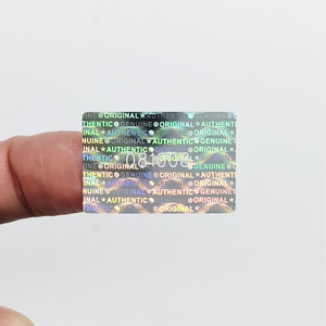 Einzigartiges holo grafisches 3D-QR-Code-Etikettenaufkleber PET-Materials icherheit EAS RF-Barcode-Etikett Einzigartiges Design für Werbezwecke - Product Image 6