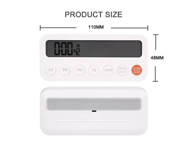 Penjualan laris timer dapur tampilan LED paket OEM timer dapur digital tahan air timer dapur