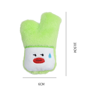 Mayorista Nuevo Lujo Plush Vegetal Catnip Pet Masticar Juguetes Lindos Dibujos Animados Catnip Juguetes Durable Interactivo Catnip Juguetes para Gatos - Product Image 3
