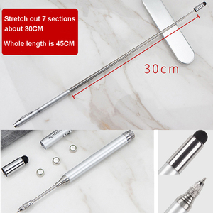 Torcia a LED con puntatore laser 5 in 1 Multi-funzione penne stilo scrivere penna a sfera Laser puntatore rosso Stretch pointer - Product Image 6