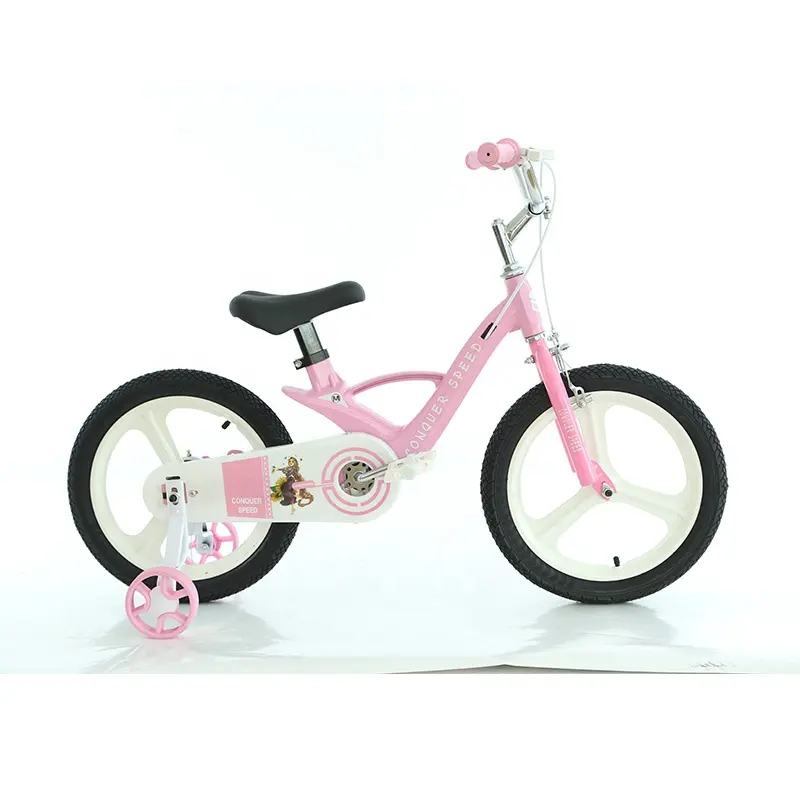 Bicicleta para niñas de 12, 16 y 20 pulgadas con tipo a la moda y bolsa para niños
