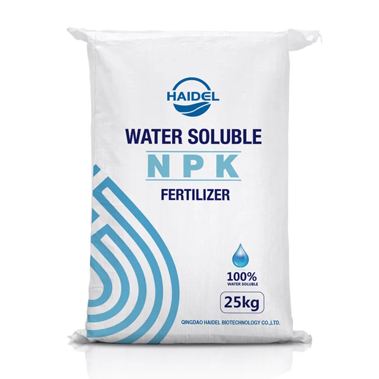 Agrícola soluble en agua fertilizante npk fabricante 20-20-20
