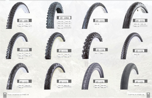14*2.125 12x2.125 Solid Black Bicycle <strong>Tires</strong> - Product Image 2