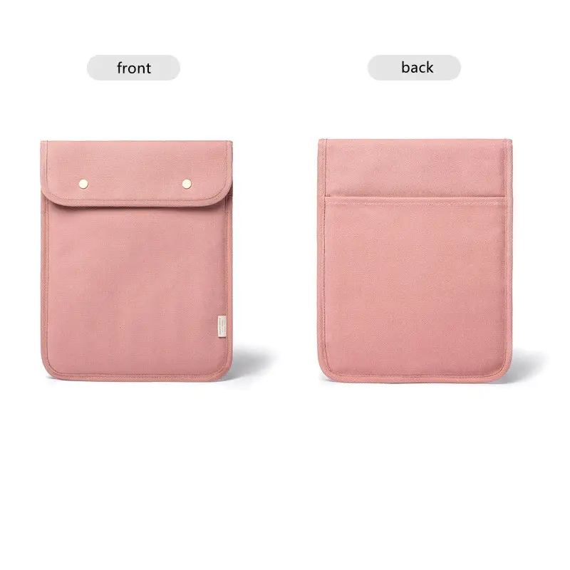 Bolsa de lona de algodón para tableta, Mini funda portátil para portátil, 2021