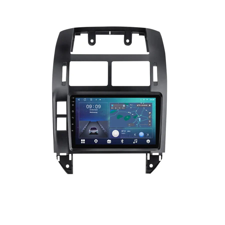LT LUNTUO Android 13 8 128GB Rds Carplay Auto Video für Vw Polo Mk4 2004-2011 Autoradio GPS 360 Kamera Am FM Auto Electronics