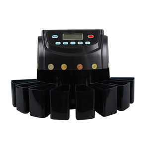 CS-5508 Contadores de Moedas Sorters <span class=keywords><strong>Coin</strong></span> <span class=keywords><strong>Counting</strong></span> <span class=keywords><strong>Machine</strong></span> LED Display Automatic <span class=keywords><strong>Sorting</strong></span> <span class=keywords><strong>Machine</strong></span> Comercial <span class=keywords><strong>Coin</strong></span> Counter 8 Gavetas