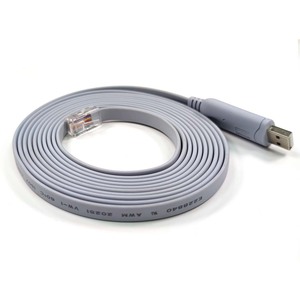 1.8m <span class=keywords><strong>FTDI</strong></span> RS232串行<span class=keywords><strong>USB</strong></span>类型C至RJ45笔记本电脑控制台电缆FT232RL芯片