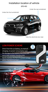 4G GPS para autos tam fonksiyonlu takip cihazı Coban gps-403B araba alarmları buzzar üzerinde geo çit aşırı hız - Product Image 5