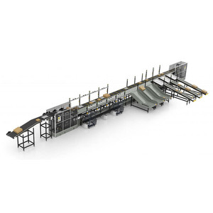 Clasificador de pesaje Máquina de peso Clasificación transportadora Sistema de correa de clasificación cruzada Manejo de materiales Picking Máquina clasificadora de ruedas giratorias - Product Image 4