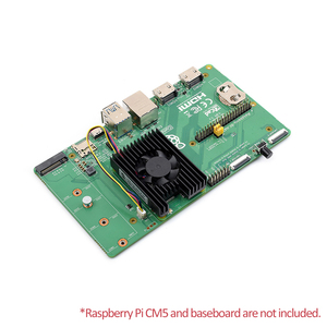Raspberry Pi CM5 Kühler All-in-One Aluminium legierung Kühlkörper mit Lüfter Kühler für RPi Raspberry Pi Compute Modul 5