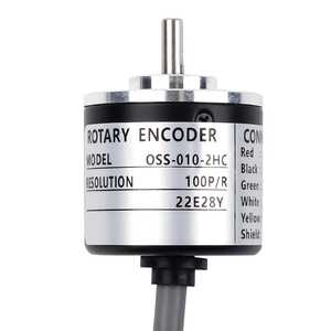 <strong>OSS</strong>-010-2HC 30MM Dia Mini Rotary <strong>Encoder</strong> 4mm Solid Shaft Incremental Rotary <strong>Encoder</strong> ABZ Three Phase Signal Output 100-3600 P/R - Product Image 1