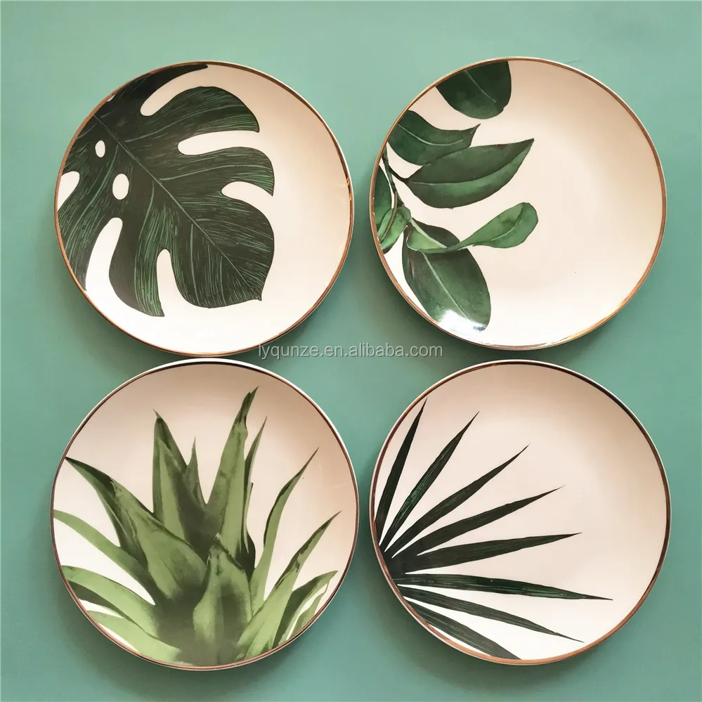 Placas de parede decorativas de cerâmica, placas de cerâmica decorativas para pendurar na parede/em porcelana, placa de lembrança/placa de cerâmica decorativa para casa coll