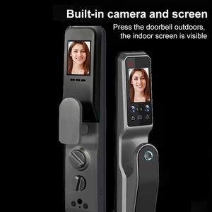 TUYA WIFI uzaktan kilidini 3D yüz tanıma akıllı kapı kilidi ile kamera parmak izi palmiye baskı tokatlamak kartı şifre anahtar - Product Image 6