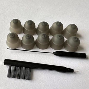 כיפות שמיעה מעושן ליד כיפות סגור כיפות תקע עבור <span class=keywords><strong>resound</strong></span> סגנון מתאים rite rite פתוח bte עם מברשת נקי ונשא במקרה - Product Image 2