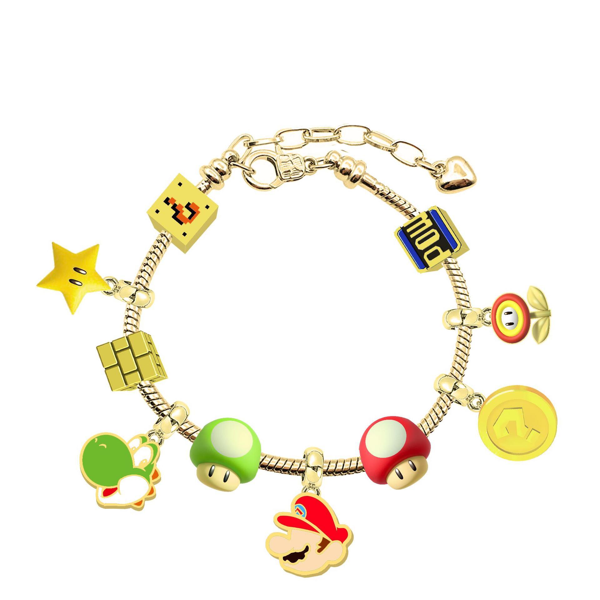 Super Mario Pulsera Oro