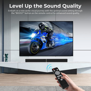 Barra de sonido para cine en casa Altavoz Soporte de mesa Sistema digital de TV con entrada de Puerto AUX/USB Rendimiento de graves extendido - Product Image 3