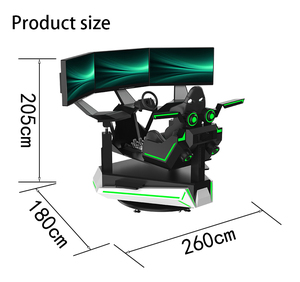 New <strong>Model</strong> 3DOF 3 Screen Racing Indoor Outdoor Virtual Reality Car Driving <strong>Simulator</strong> Speed Racing Racing Car <strong>Simulator</strong> - Product Image 2