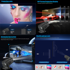 オリジナル工場供給Android11スマートLEDフルHDスクリーンビデオ1080pミニLCDホームスマートhy320プロジェクターAndroid 4k 1080 P