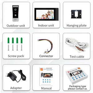 2024 New Trend HD 2MP WIFI Smart Video <strong>Intercom</strong> <strong>System</strong> <strong>with</strong> Multi-unlocking Access Control Camera Tuya Interphone for Security - Product Image 6