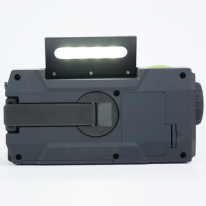 Portable Emerncy <strong>LED</strong> Display Weather Flashlight with USB Function <strong>Wind</strong> <strong>up</strong> Hand Crank Solar FM Radio AM Band Internet Radio - Product Image 5