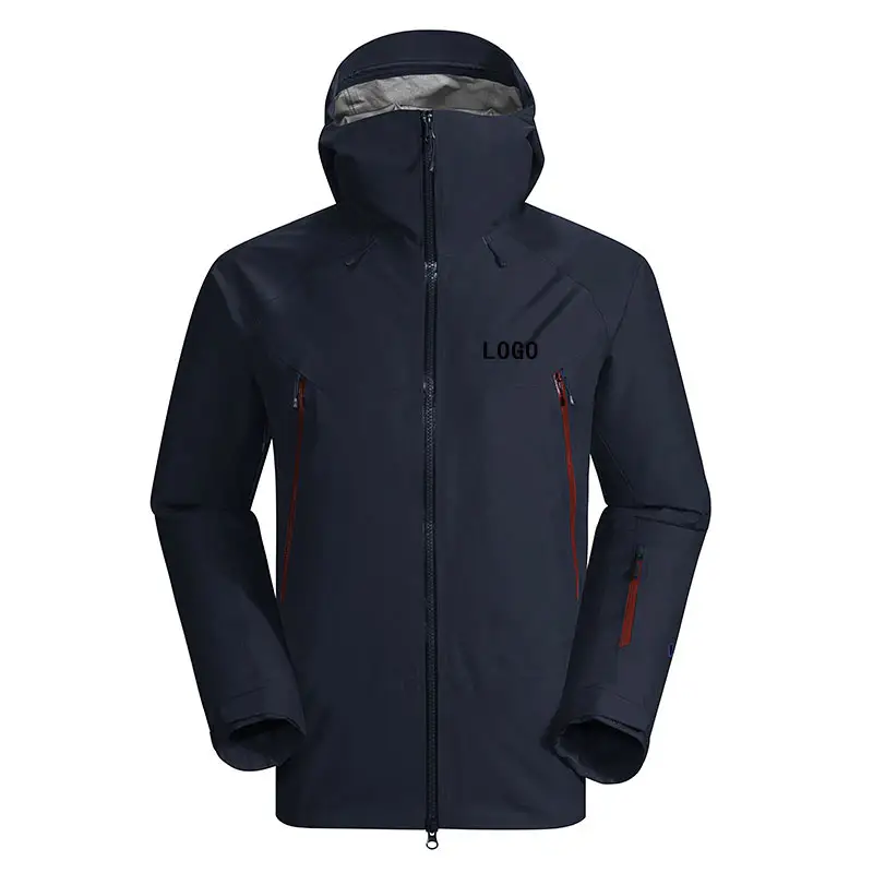 Chaqueta cortavientos oem odm personalizada para hombre, cazadora de nailon a prueba de viento para deportes al aire libre, senderismo, abrigos de primavera y otoño, nuevo modelo