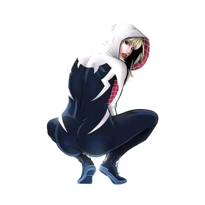 Bán Buôn Kỳ Nghỉ Halloween Gwen Spiderman Trang Phục Cho Trẻ Em Phụ Nữ & Cô Gái Với Chặt Chẽ Mặt Nạ & Áo choàng Phổ Cho Đảng Sử Dụng