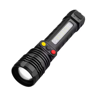 <strong>2025</strong> New High Power 3-color Railroad signal Light <strong>LED</strong> Flashlight Zoomable Tactical Light Rechargeable for Outdoor Camping Torch - Product Image 1