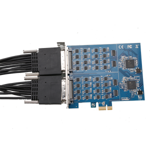 <strong>PCI</strong> Express PCIe Serial Card 16 X DB9 RS232 Ports Adapter Multiport RS485 RS422 PCIe1X to 16 Port RS232/422/485 Controller Car - Product Image 3