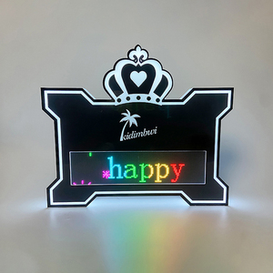 Logo personalizzato App programmabile a scorrimento Led bacheca del messaggio segnaposto segno di presentazione dello schermo a Led Vip Display cartellone per Nightclub - Product Image 3