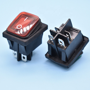 On-off-on Appliance LED <strong>Switch</strong> Rocker Power Supply Waterproof Cover 16 <strong>Amps</strong> <strong>20</strong> <strong>Amps</strong> 250 Volts KCD4 T85 1e4 4 Pins Rocket <strong>Switch</strong> - Product Image 3