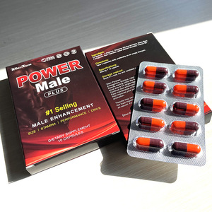 Winstown POWER Male PLUS 600mg <strong>X</strong> 10 Capsule Male <strong>Enhancement</strong> Capsule for Vitality Fertility in Men Male Fertility Capsule - Product Image 2