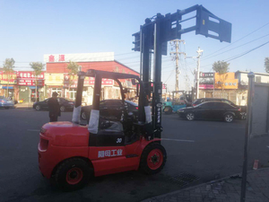 EP低成本3.0吨进口发动机内燃汽油叉车，带附件CPQD30T3 - Product Image 2