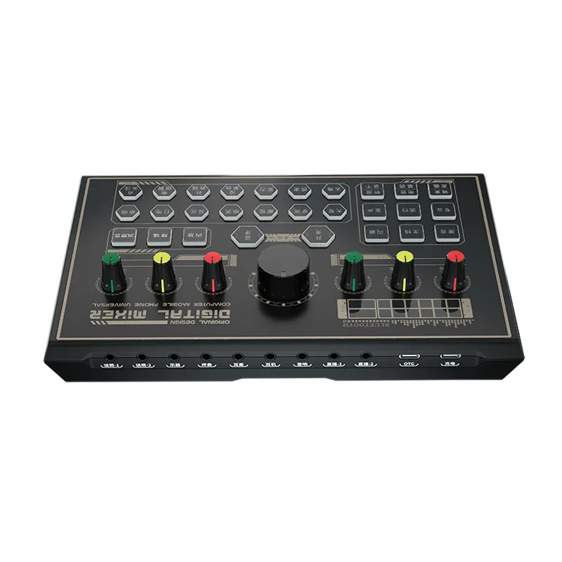 RK-C121 Sekelong Professional Wireless Studio interfaccia Audio registrazione Mixer scheda Audio Live esterna scheda Audio dal vivo