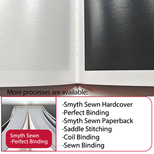 مصدر من المصنع محفظة مخصصة عالية الجودة ونشر كتب ملمع خدمات طباعة أوفست - Product Image 3