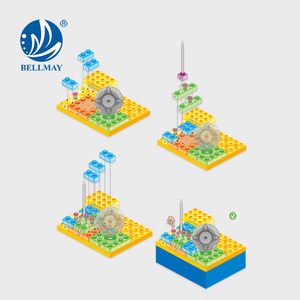Bemay ของเล่น STEM ไฟฟ้าวิทยุ FM ชุด,เด็ก DIY ฟิสิกส์วิทยาศาสตร์อิเล็กทรอนิกส์บล็อกตัวต่อชุดของเล่น - Product Image 5