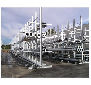 Sistema de estantería voladizo resistente de doble cara con estructura de brazo largo Equipo de almacenamiento y carga de almacén ODM apilable - Product Image 2