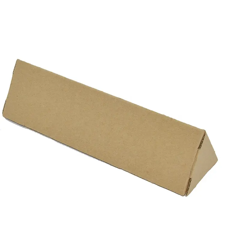 Toptan ucuz çevre dostu nakliye hediye üçgen kağit kutu özel baskılı karton ambalaj üçgen kutu