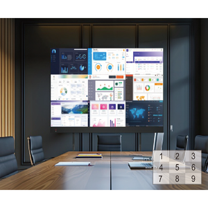China Hot Sale 4K 163-Zoll-interaktives Meeting Panel/LED-Display Konferenz display/COB-Paket oberfläche/für Besprechung sraum - Product Image 6