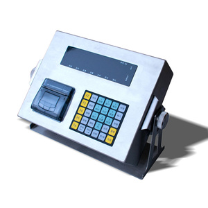 Kunststoff-LCD-LED-Anzeige Wiege anzeige mit Drucker ticket etikett OEM Custom ized Support - Product Image 5