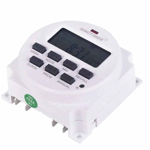 LCD 220V AC 7 Giorni Alla Settimana Programmabile Timer Interruttore di Controllo Relè di Tempo Built-in Batteria Ricaricabile Per luci di Controllo