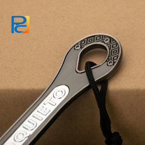 Bán buôn tùy chỉnh kim loại ngu si đần độn huỳnh quang gia truyền Kunai vũ khí với da bìa từ đỉnh - Product Image 3